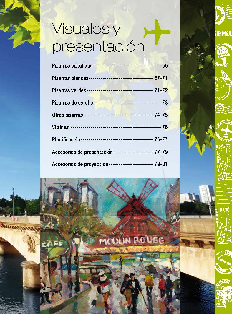 Catalogo visual y presentación